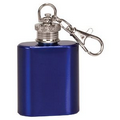 Blue 1 Oz. Flask Key Chain